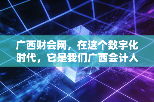广西财会网，在这个数字化时代，它是我们广西会计人最坚实的后盾与向导