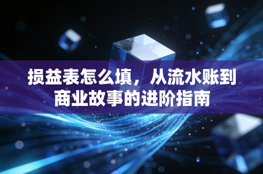 损益表怎么填，从流水账到商业故事的进阶指南