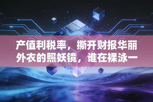 产值利税率,撕开财报华丽外衣的照妖镜,谁在裸泳一目了然