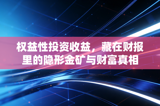权益性投资收益，藏在财报里的隐形金矿与财富真相