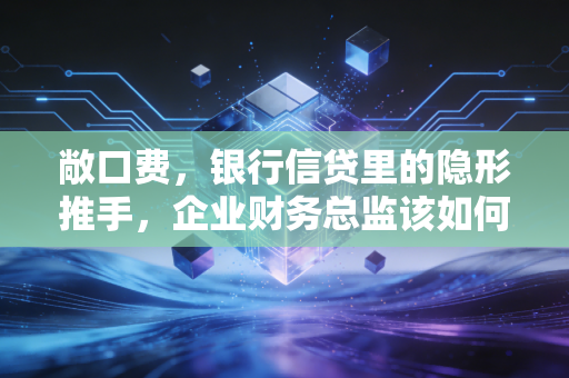 敞口费,银行信贷里的隐形推手,企业财务总监该如何应对?