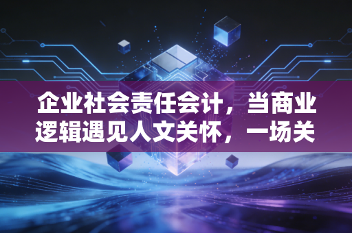 企业社会责任会计,当商业逻辑遇见人文关怀,一场关于价值的重新定义