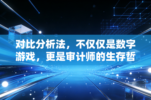 对比分析法,不仅仅是数字游戏,更是审计师的生存哲学