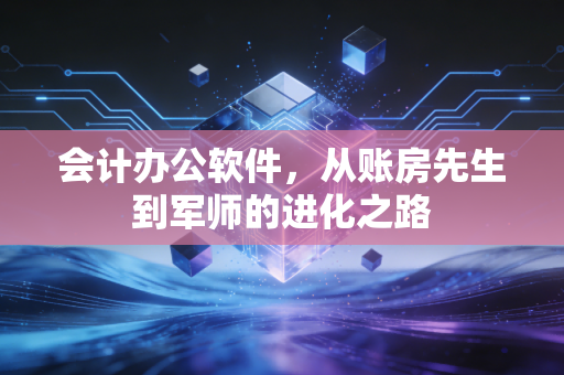 会计办公软件，从账房先生到军师的进化之路
