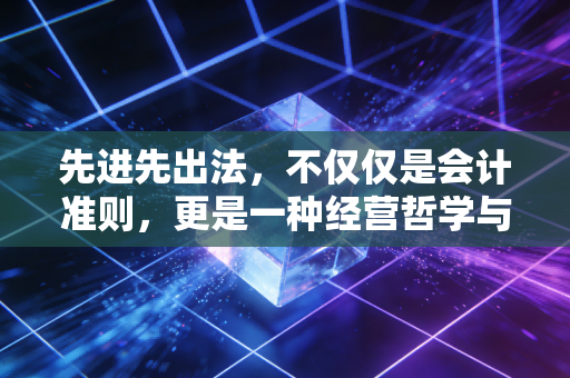 先进先出法，不仅仅是会计准则，更是一种经营哲学与生活智慧