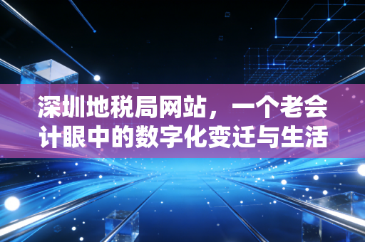 深圳地税局网站,一个老会计眼中的数字化变迁与生活温度