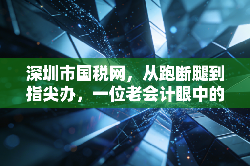 深圳市国税网，从跑断腿到指尖办，一位老会计眼中的深圳税务变迁史