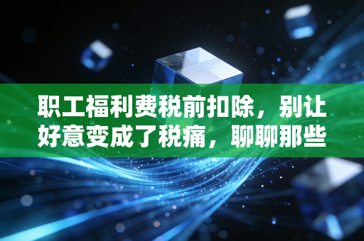 职工福利费税前扣除，别让好意变成了税痛，聊聊那些容易被忽视的细节与风险