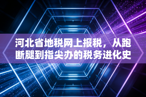 河北省地税网上报税,从跑断腿到指尖办的税务进化史