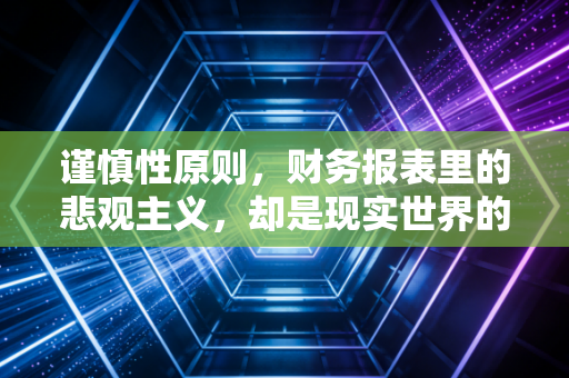 谨慎性原则，财务报表里的悲观主义，却是现实世界的生存智慧