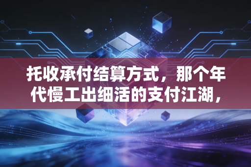 托收承付结算方式，那个年代慢工出细活的支付江湖，如今还剩几分用武之地？