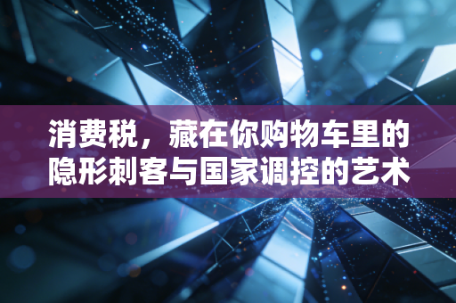 消费税,藏在你购物车里的隐形刺客与国家调控的艺术