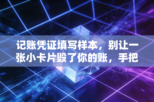 记账凭证填写样本，别让一张小卡片毁了你的账，手把手教你避开那些新手必踩的坑
