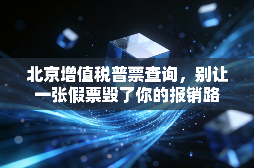 北京增值税普票查询,别让一张假票毁了你的报销路