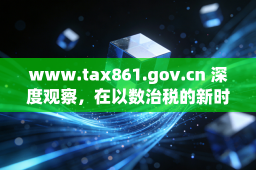 www.tax861.gov.cn 深度观察,在以数治税的新时代,我们该如何重新审视企业的财税生命线?
