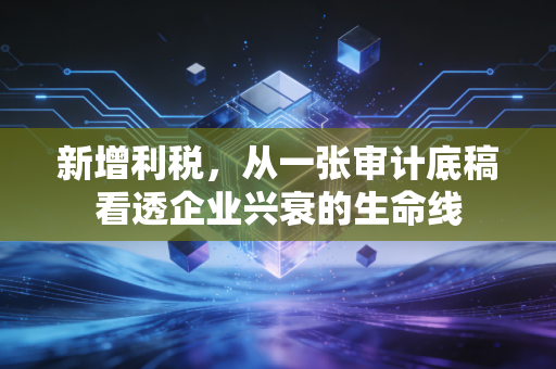 新增利税,从一张审计底稿看透企业兴衰的生命线