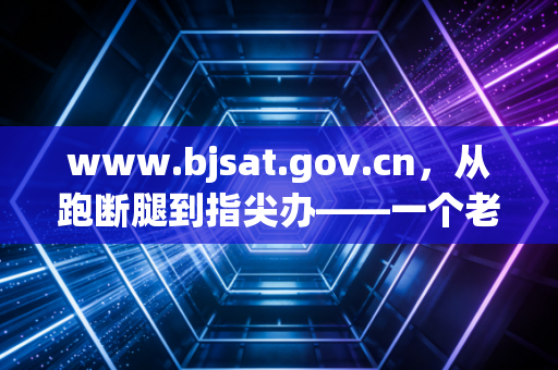 www.bjsat.gov.cn，从跑断腿到指尖办——一个老会计眼中的北京税务变迁