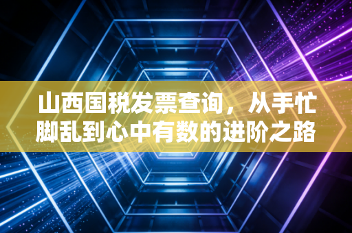 山西国税发票查询,从手忙脚乱到心中有数的进阶之路