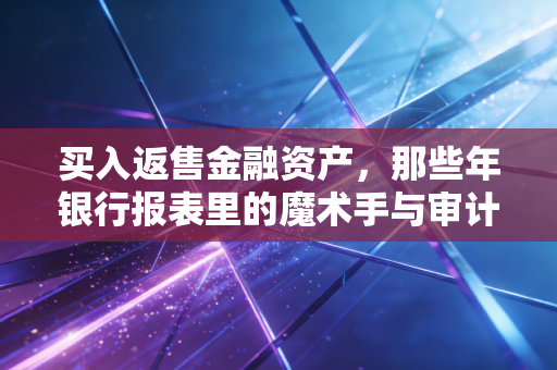 买入返售金融资产,那些年银行报表里的魔术手与审计师的火眼金睛