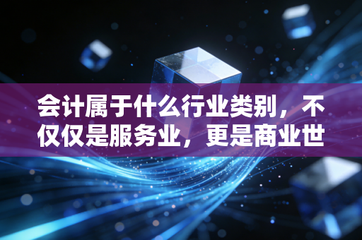 会计属于什么行业类别，不仅仅是服务业，更是商业世界的底层逻辑