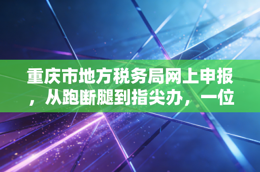 重庆市地方税务局网上申报,从跑断腿到指尖办,一位老会计的数字化心路历程