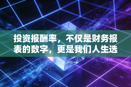 投资报酬率,不仅是财务报表的数字,更是我们人生选择的底层逻辑
