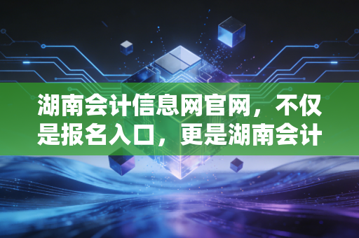 湖南会计信息网官网,不仅是报名入口,更是湖南会计人的精神家园与实战战场