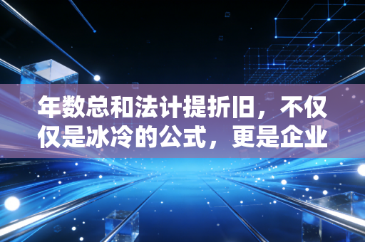 年数总和法计提折旧，不仅仅是冰冷的公式，更是企业生命周期的财务智慧