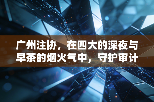 广州注协，在四大的深夜与早茶的烟火气中，守护审计人的初心与远方