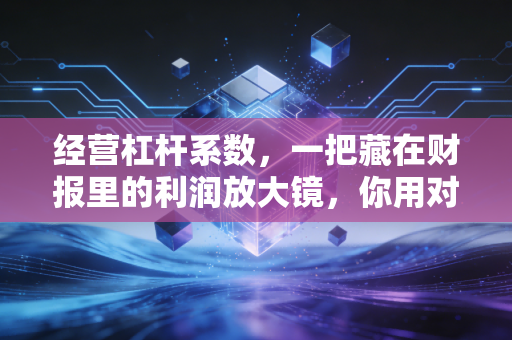 经营杠杆系数，一把藏在财报里的利润放大镜，你用对了吗？