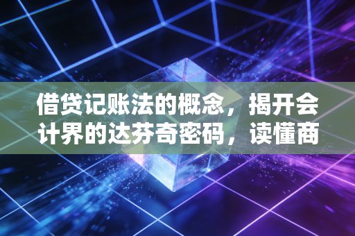 借贷记账法的概念,揭开会计界的达芬奇密码,读懂商业世界的底层逻辑