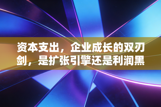 资本支出，企业成长的双刃剑，是扩张引擎还是利润黑洞？