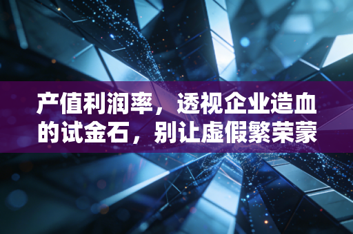 产值利润率，透视企业造血的试金石，别让虚假繁荣蒙蔽了双眼