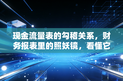 现金流量表的勾稽关系，财务报表里的照妖镜，看懂它才算真懂财务