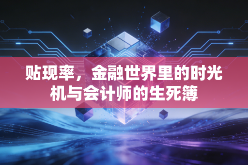 贴现率，金融世界里的时光机与会计师的生死簿