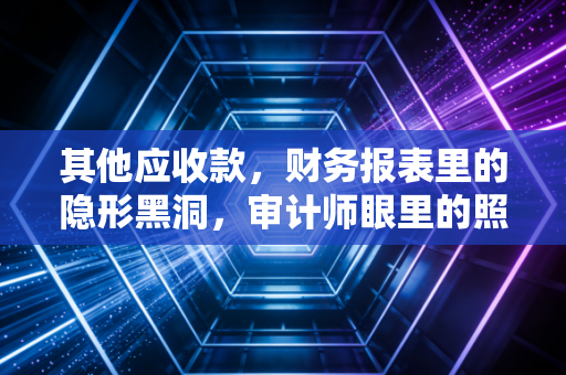 其他应收款，财务报表里的隐形黑洞，审计师眼里的照妖镜