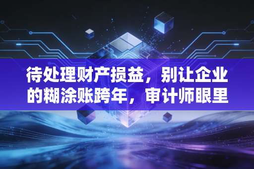 待处理财产损益,别让企业的糊涂账跨年,审计师眼里的终极照妖镜