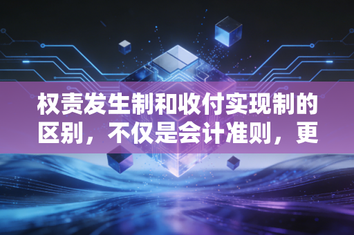 权责发生制和收付实现制的区别，不仅是会计准则，更是两种生活哲学