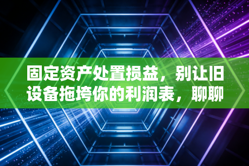 固定资产处置损益,别让旧设备拖垮你的利润表,聊聊那些被忽视的细节