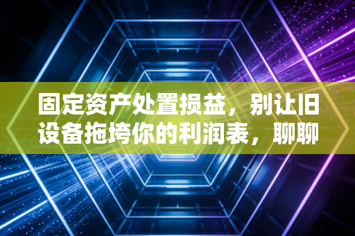 固定资产处置损益,别让旧设备拖垮你的利润表,聊聊那些被忽视的细节