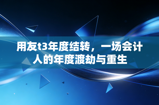 用友t3年度结转，一场会计人的年度渡劫与重生