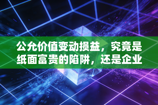 公允价值变动损益，究竟是纸面富贵的陷阱，还是企业价值的试金石？