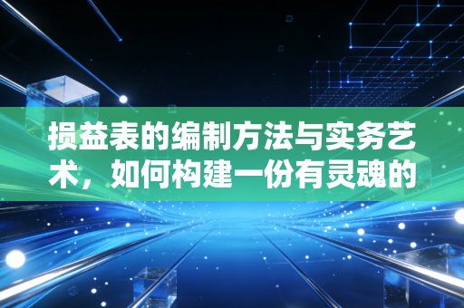 损益表的编制方法与实务艺术，如何构建一份有灵魂的财务报表
