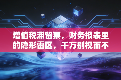 增值税滞留票,财务报表里的隐形雷区,千万别视而不见