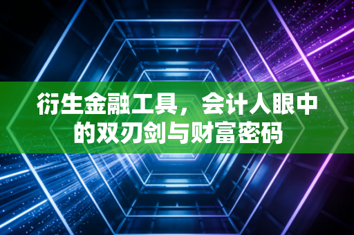 衍生金融工具，会计人眼中的双刃剑与财富密码