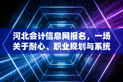 河北会计信息网报名，一场关于耐心、职业规划与系统玄学的年度大戏