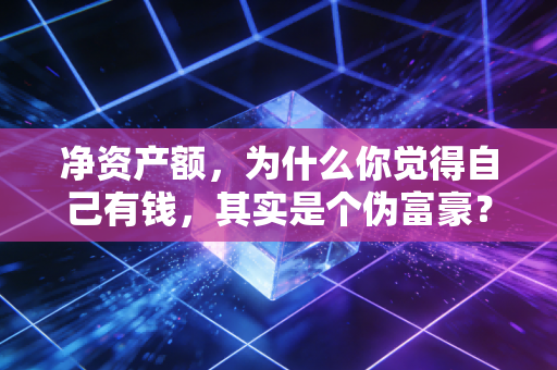 净资产额，为什么你觉得自己有钱，其实是个伪富豪？