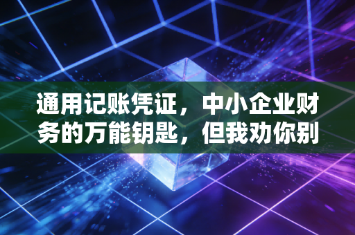 通用记账凭证,中小企业财务的万能钥匙,但我劝你别太依赖它