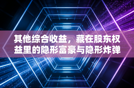 其他综合收益，藏在股东权益里的隐形富豪与隐形炸弹