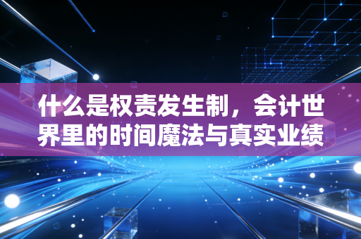 什么是权责发生制，会计世界里的时间魔法与真实业绩